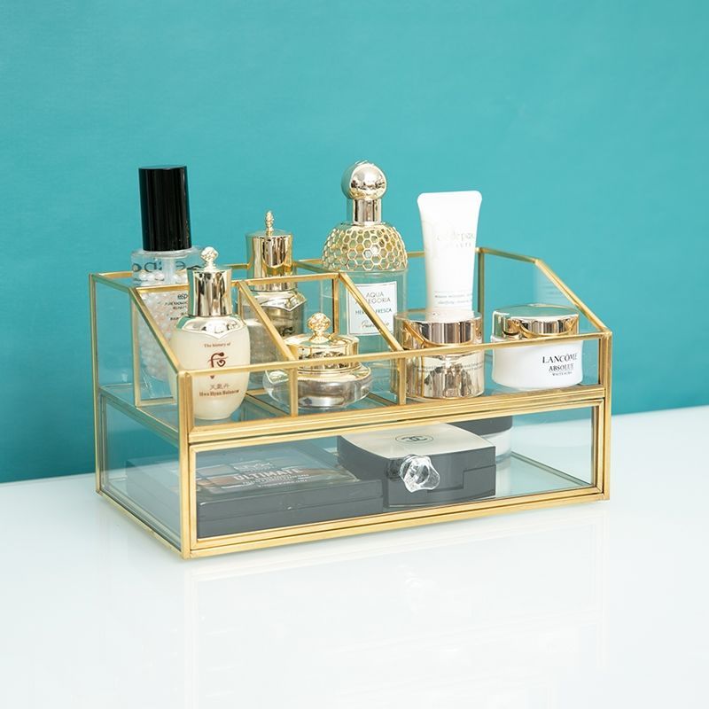 Luxury Skincare Box - Caixa de Armazenamento de Cosméticos em