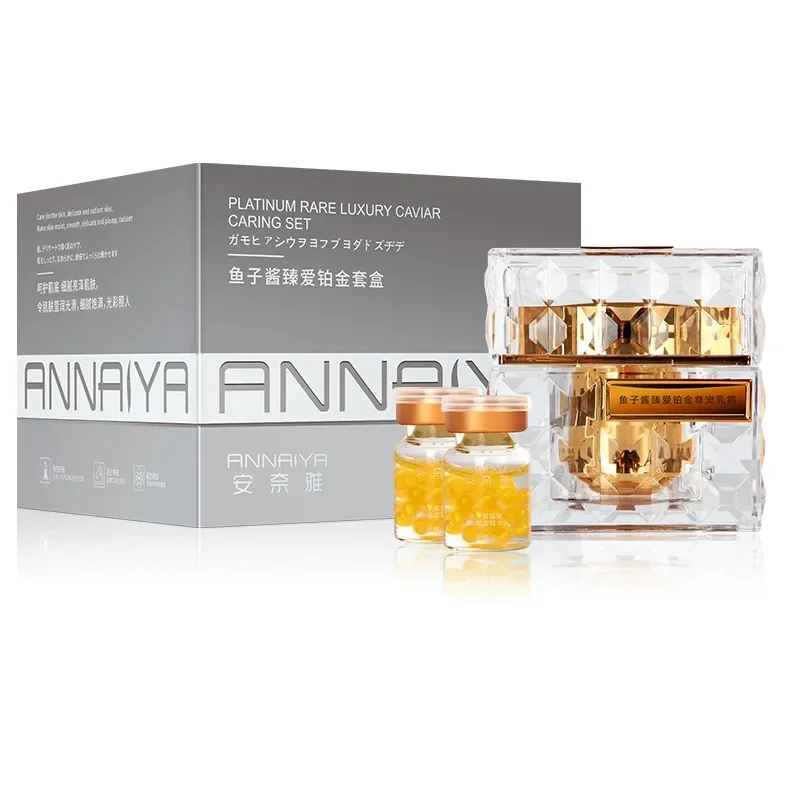 Luxury Skincare & Spa Photos - Platinum raro luxo caviar careing conjunto
