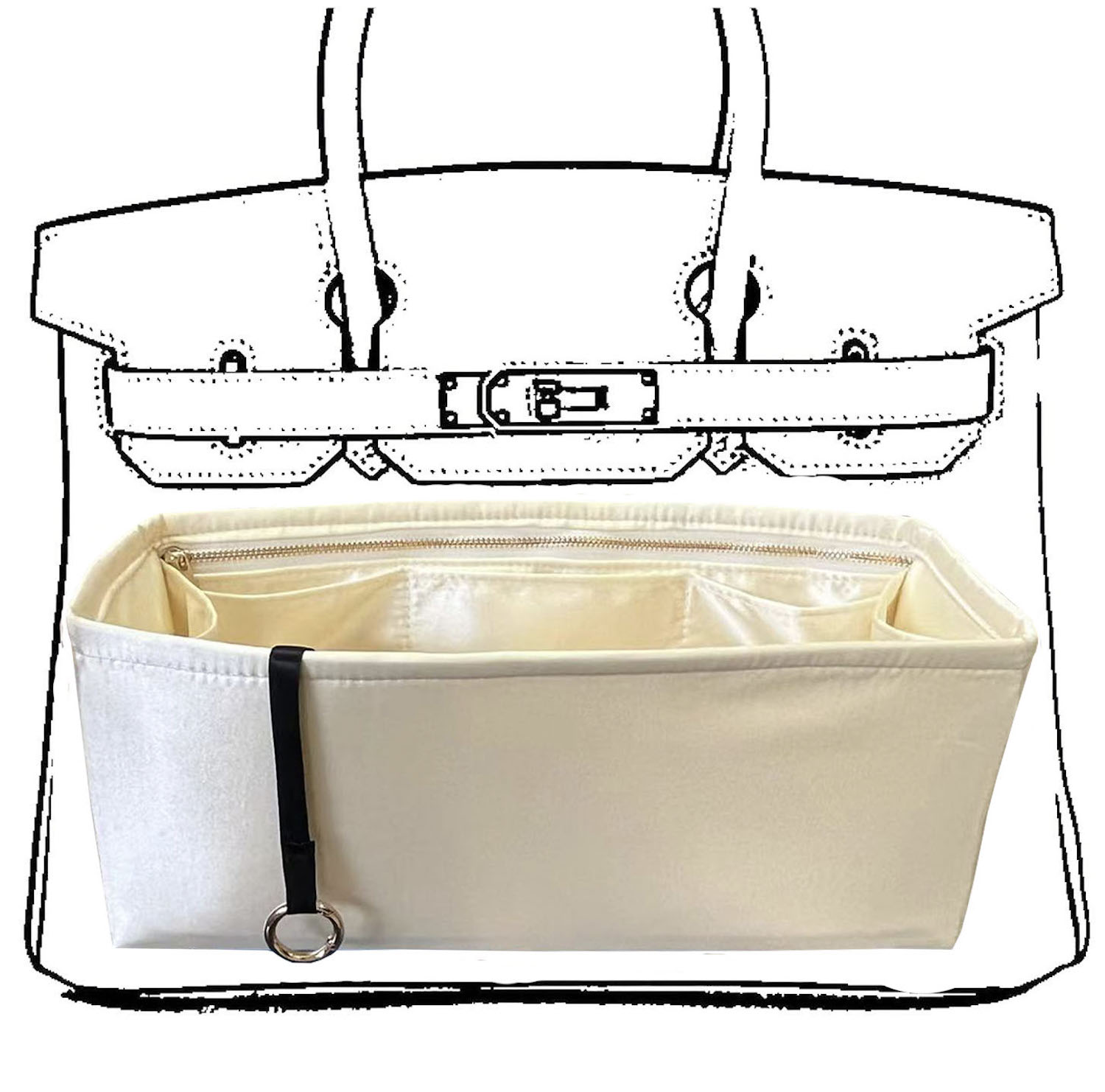 Organizador de Bolsa Birkin S  - Luxury Skincare Box avaliação e preço