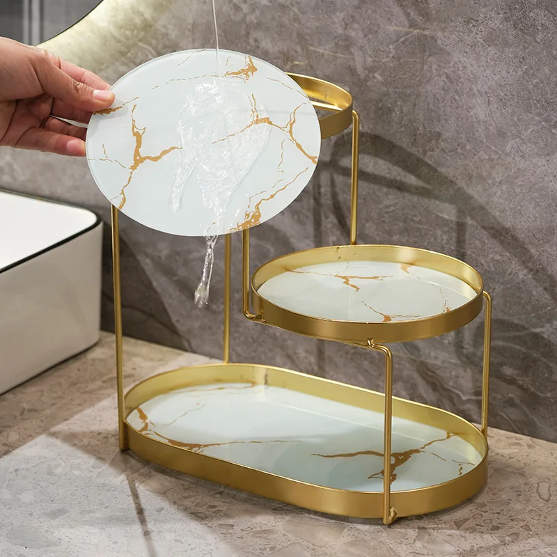 Luz de luxo bancada rack prate - Luxury Skincare Dupes avaliação e preço
