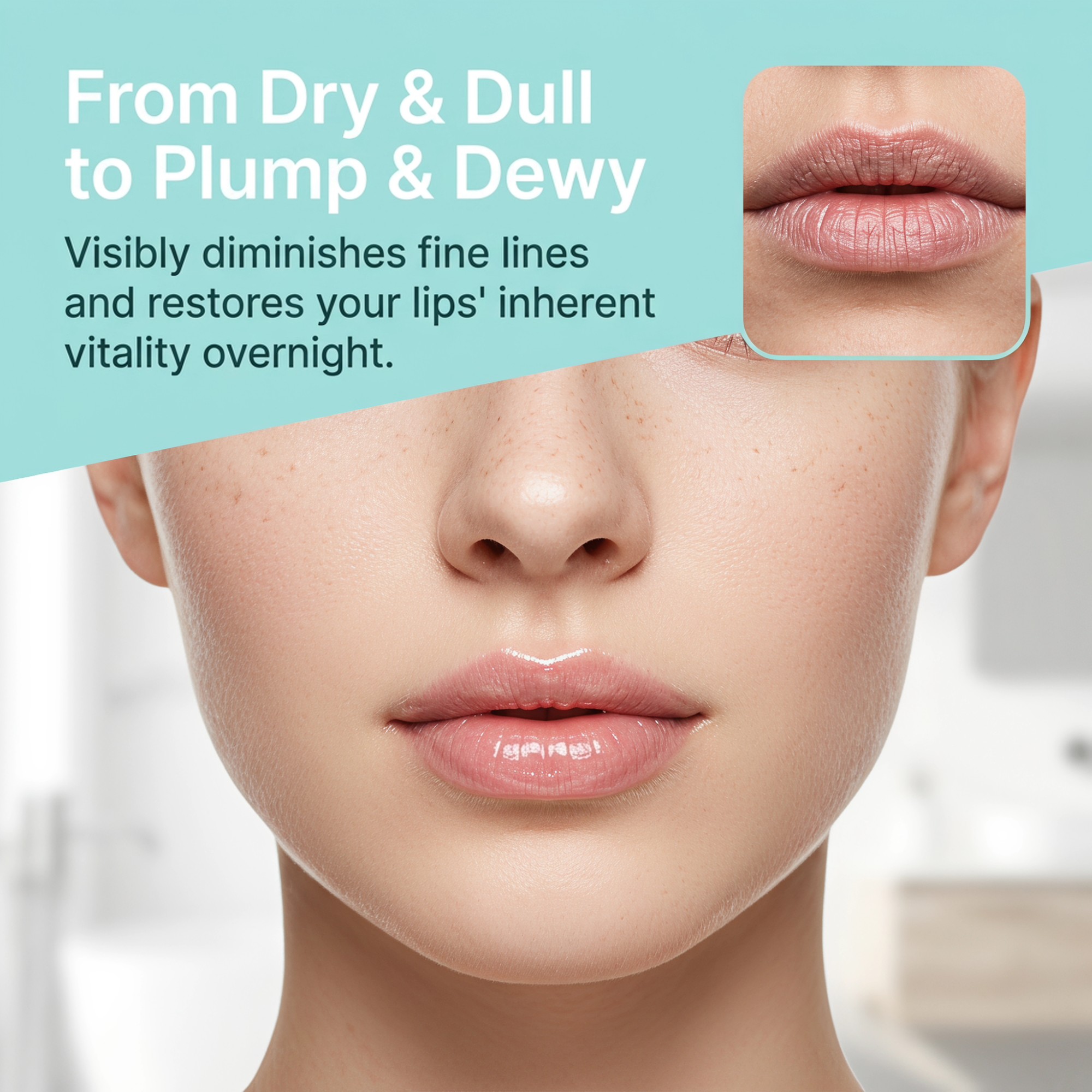 Nova Máscara Labial Calmante c - Luxury Skincare Treatments avaliação e preço