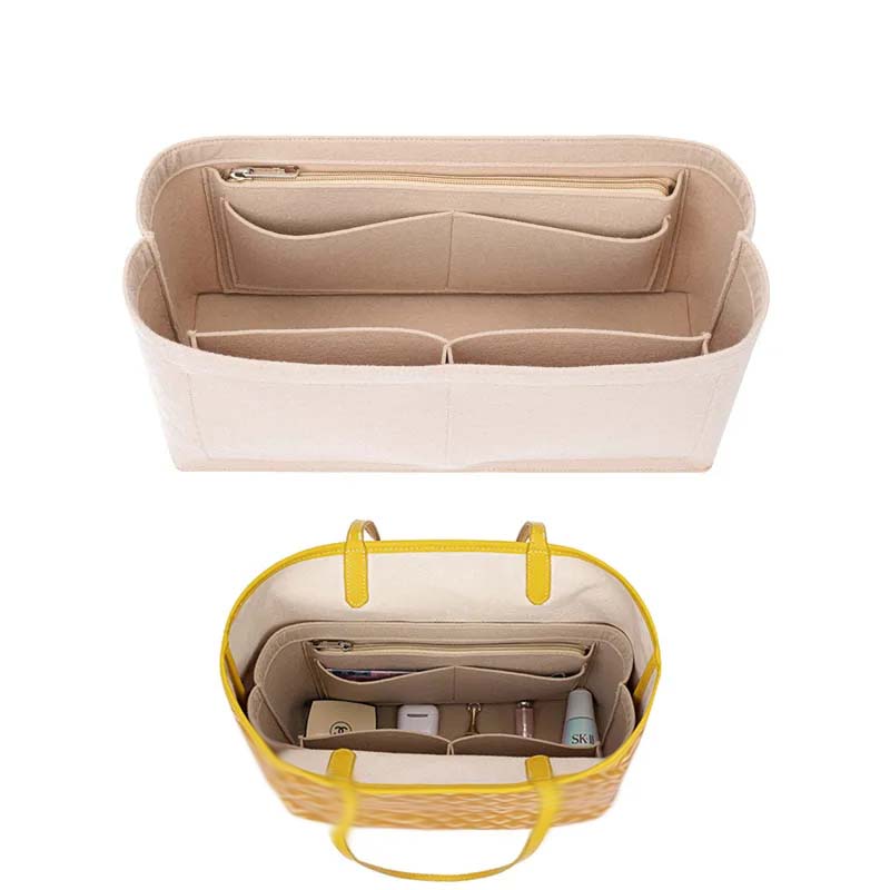 Saco de inserção de feltro org - Luxury Skincare Box avaliação e preço